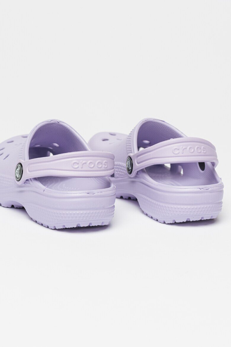 Crocs Крокс с отворена пета и перфорации Лилав