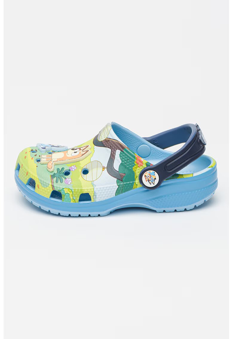 Crocs Крокс с перфорации - Зелен/Светлосин