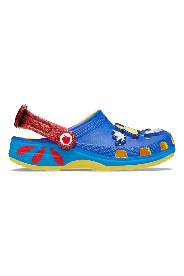 Crocs Крокс с принт на Snow White Жълт/Син