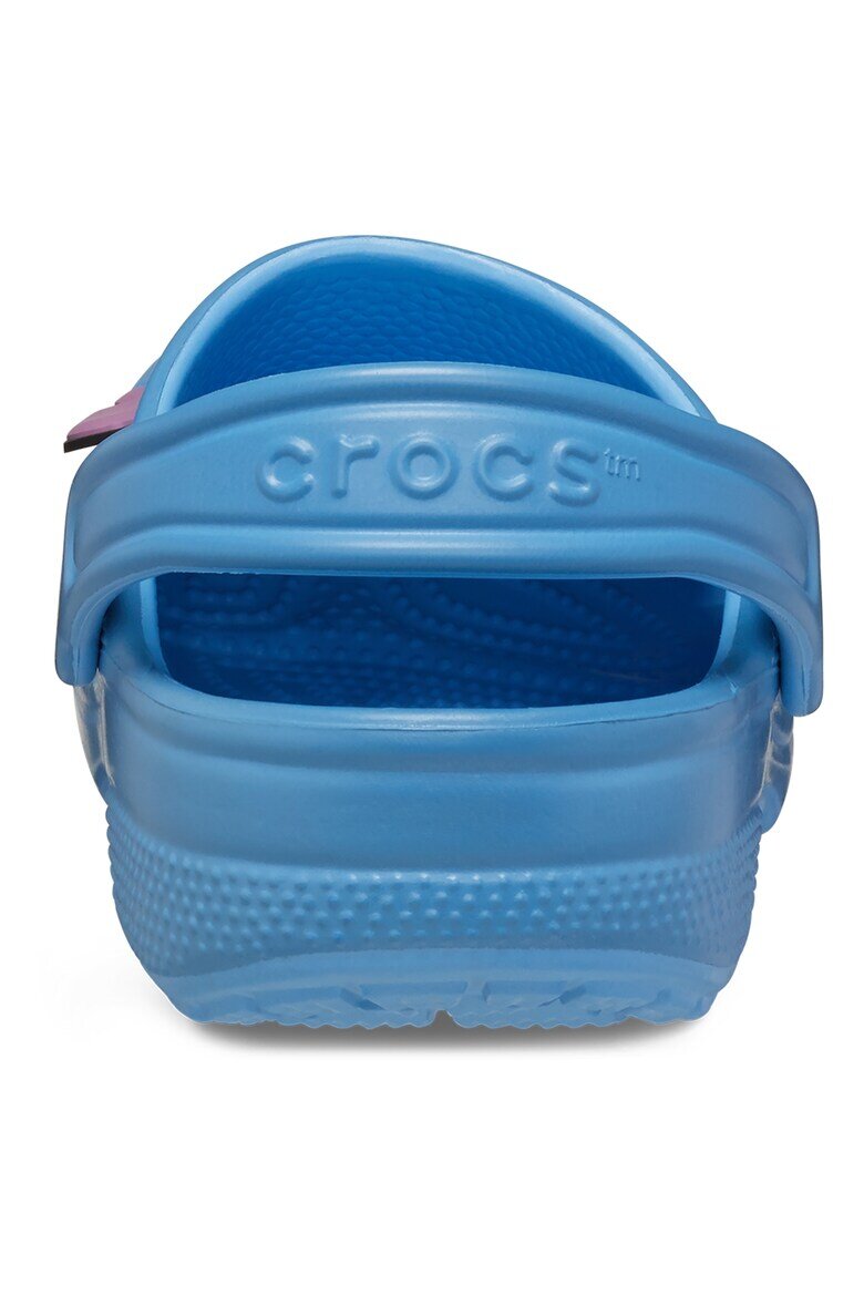 Crocs Крокс с принт на Stitch Син