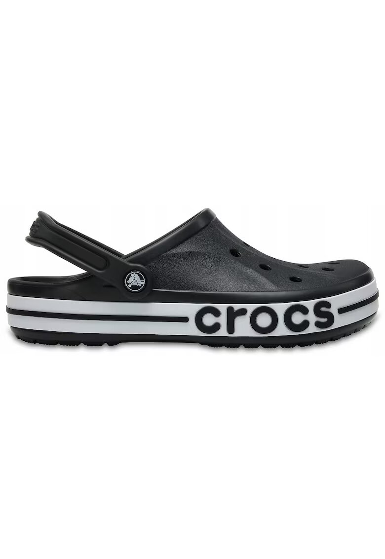 Crocs Мъжки сабо Bayaband - черно/бяло - материал Croslite - удобни - лесни за почистване