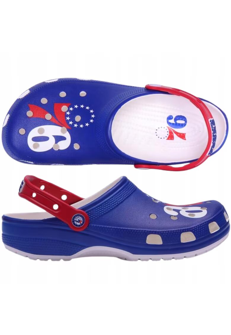 Crocs Мъжко сабо PHILADELPHIA 76ERS - Подметка Croslite - Вътрешен материал каучук