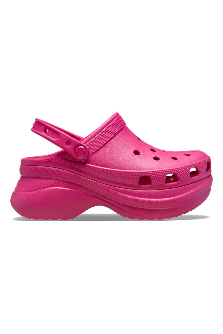 Crocs Полускосен крокс с отворена пета Яркорозово