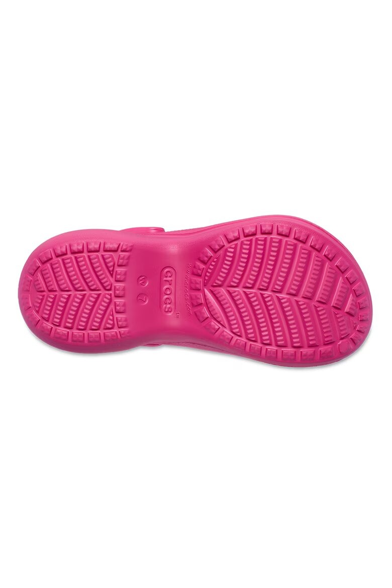 Crocs Полускосен крокс с отворена пета Яркорозово