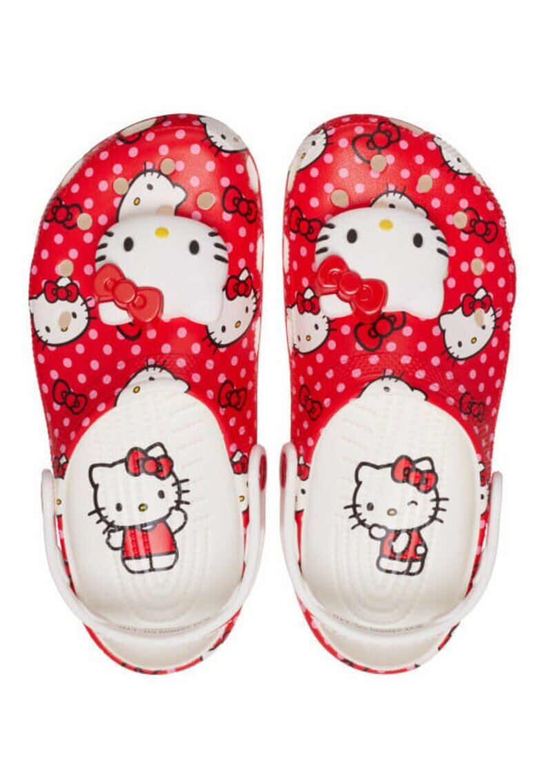 Crocs Сабо Classic Hello Kitty Red Clog - Многоцветен