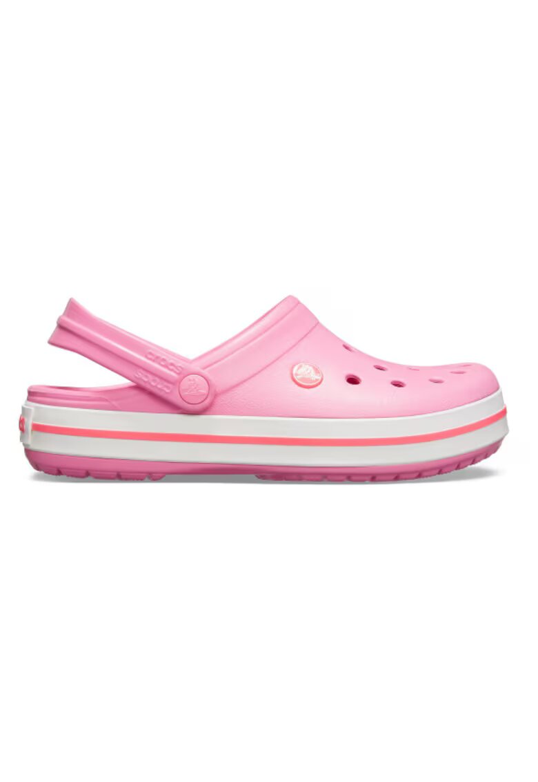 Crocs Сабо Crocband 42-43 EU - M9/W11 US Розови - Pink Lemonade/White