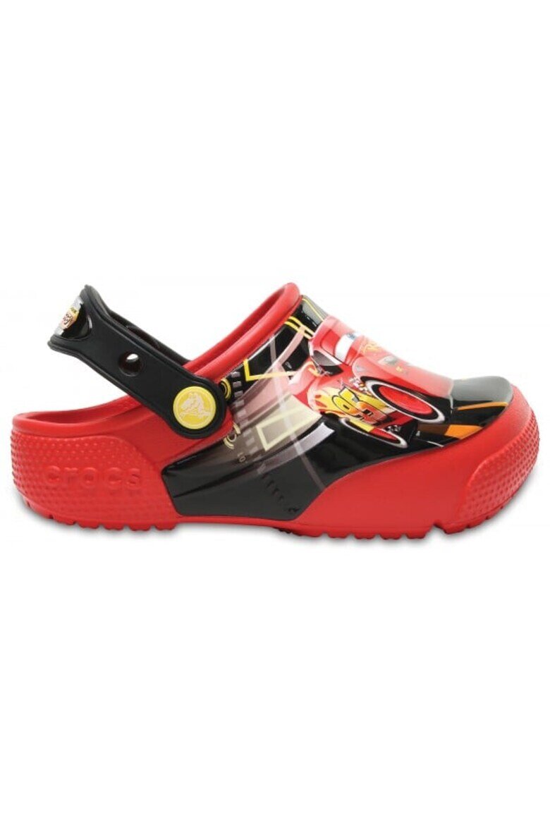 Crocs Сабо Fun Lab Lights Cars 3 Clog 19-20 EU - C4 US Червен - Red
