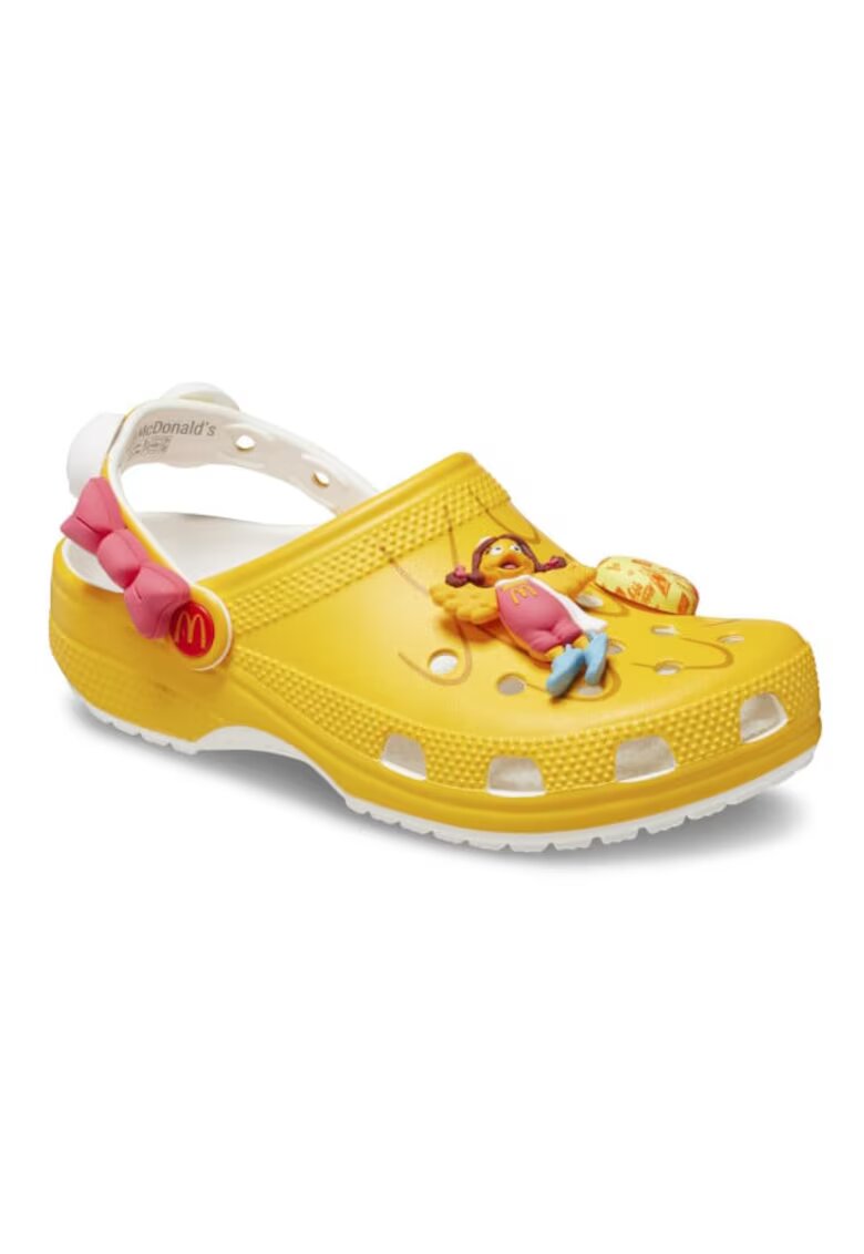 Crocs Сабо McDonald's x Birdie Classic Clog - US Жълт - Yellow - Бял