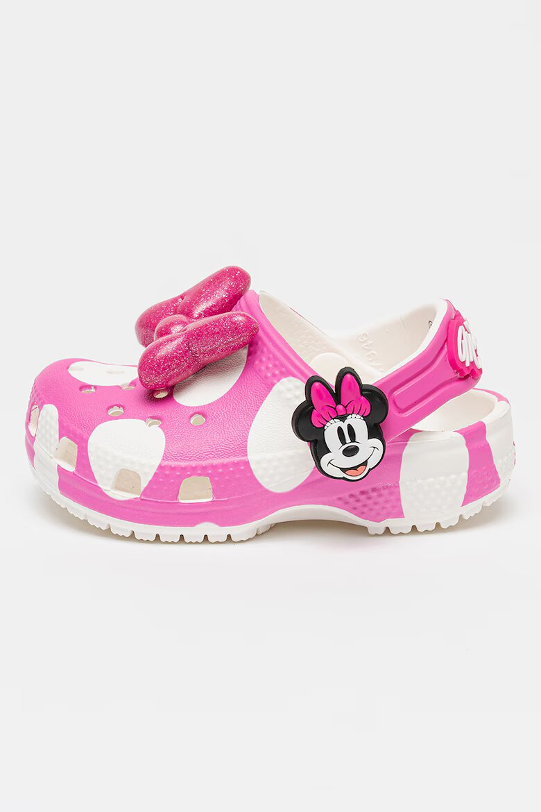 Crocs Сабо с Minnie Mouse Бял/Розово