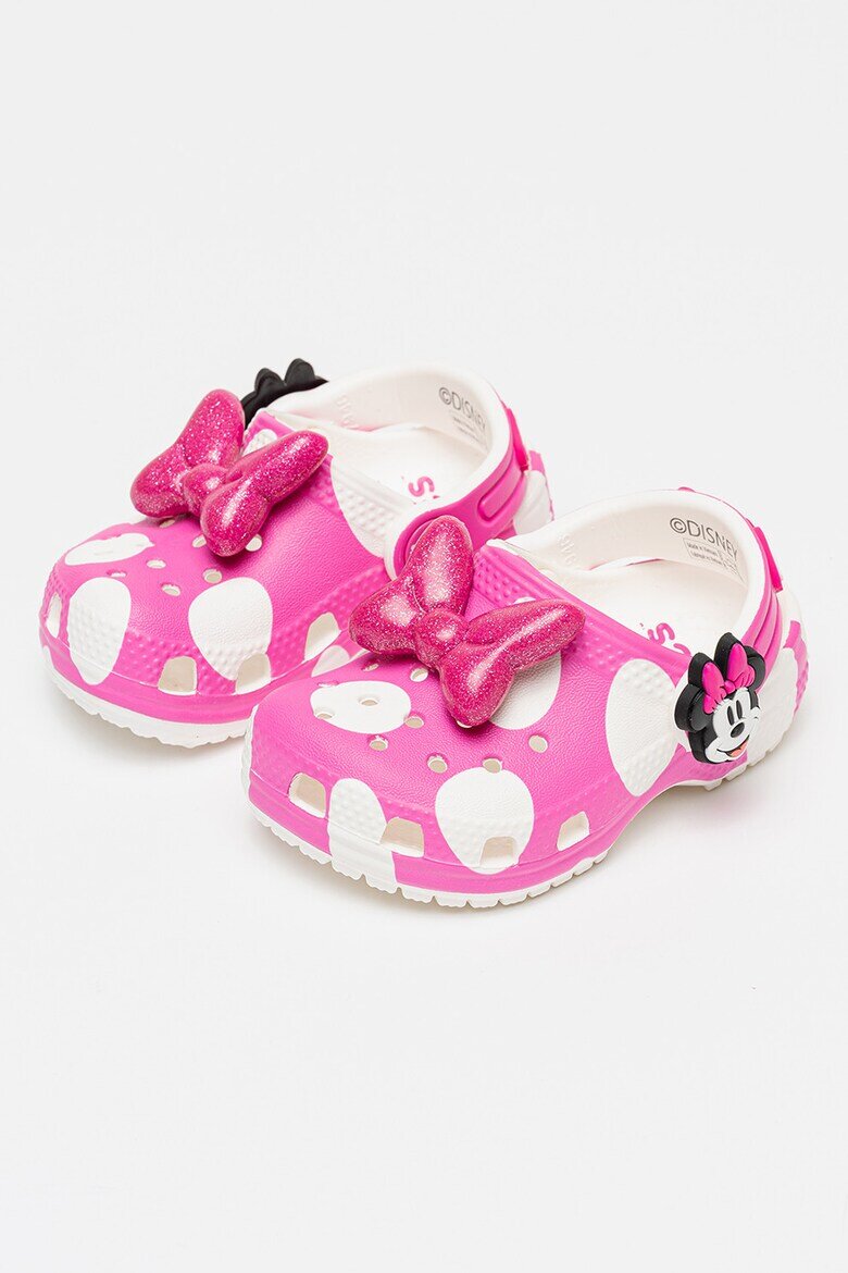 Crocs Сабо с Minnie Mouse Бял/Розово