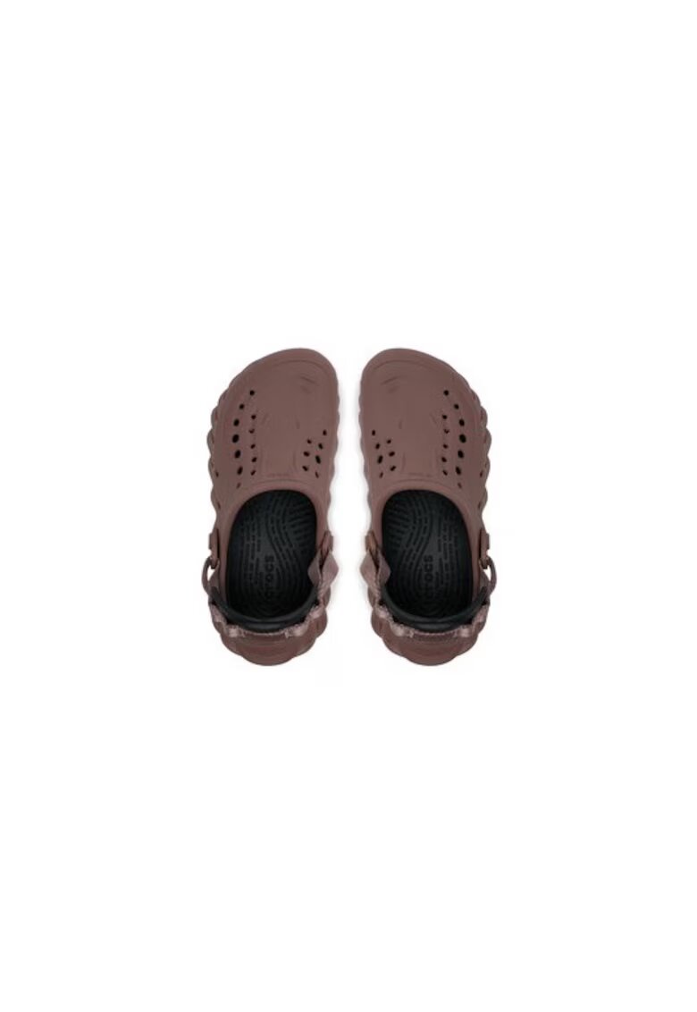 Crocs Унисекс чехли 305353399 - синтетични - кафяви