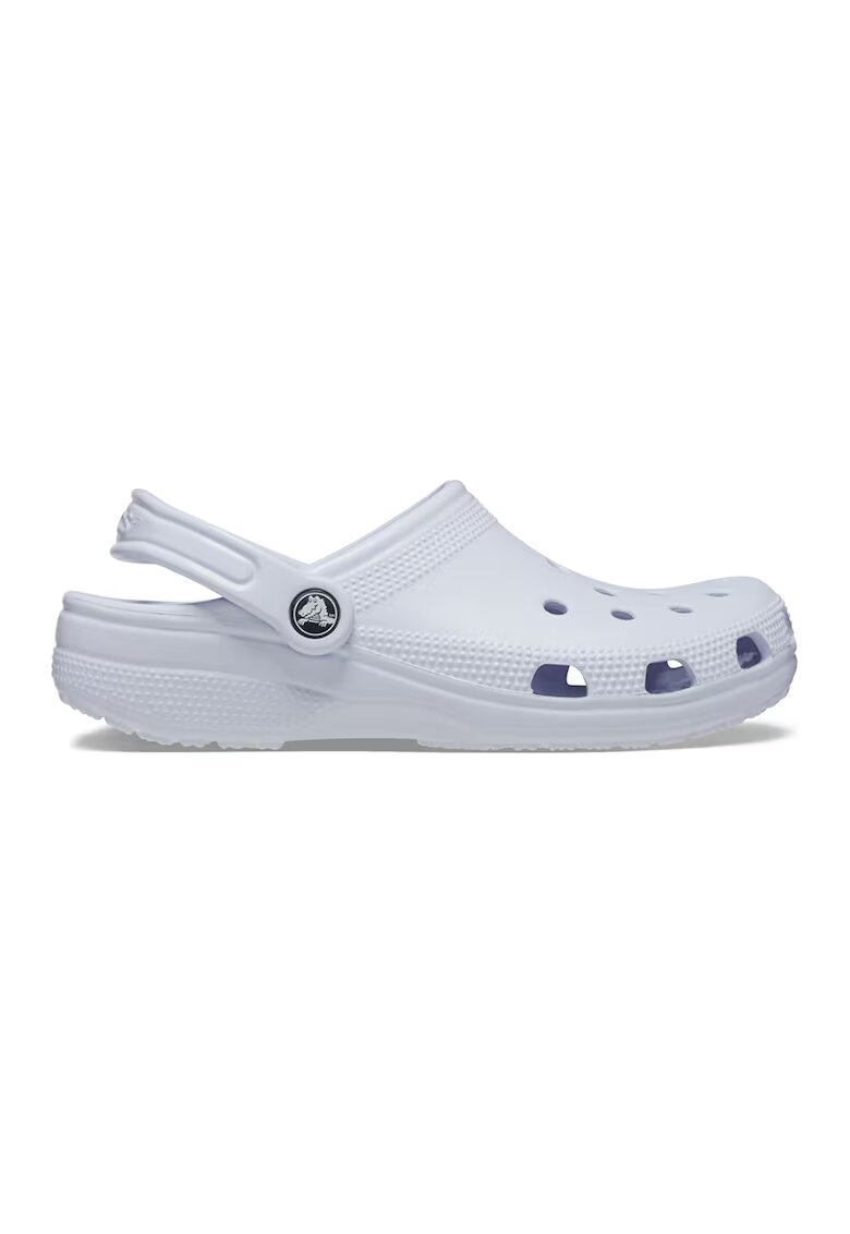 Crocs Унисекс гумиран крокс с лого - Пастелносин