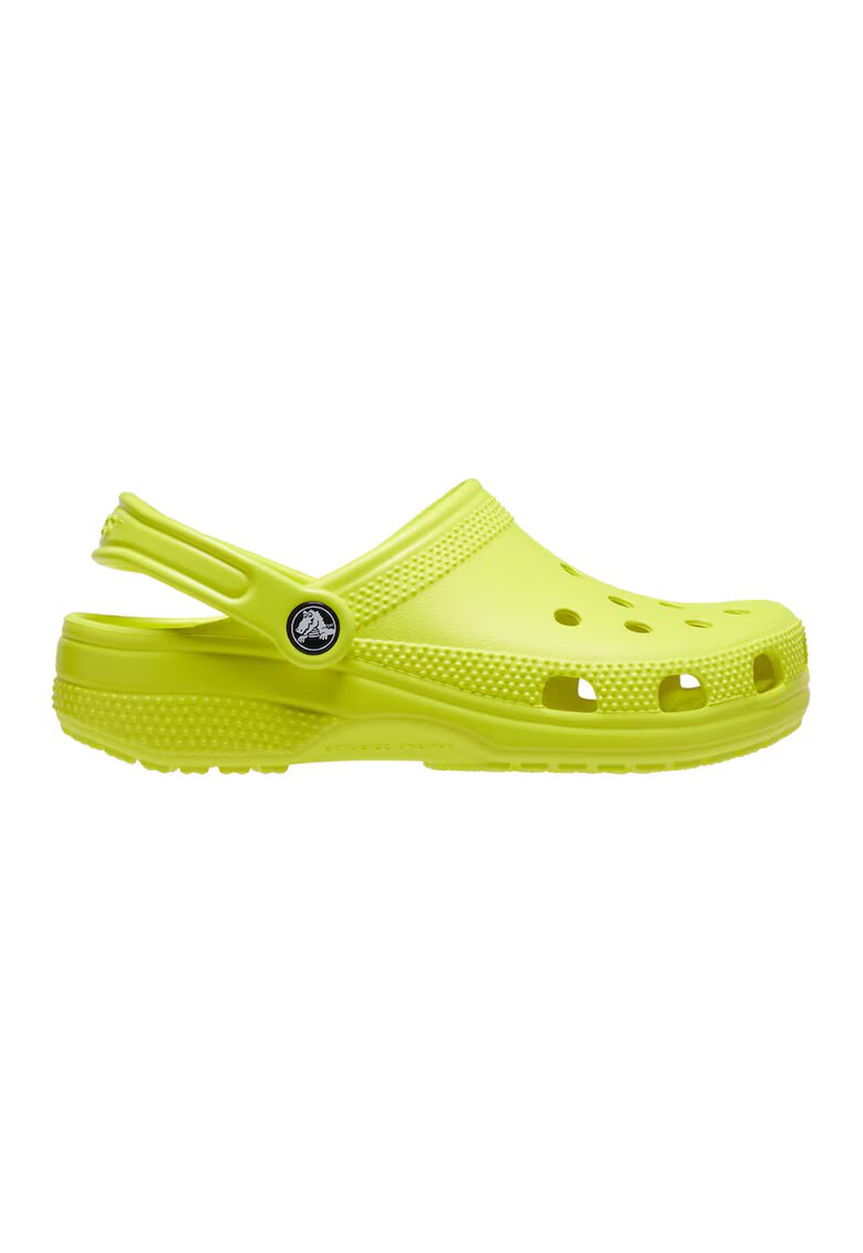 Crocs Унисекс гумиран крокс с лого - Шам фъстък зелено