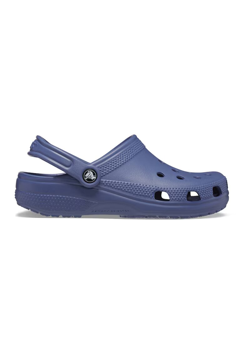 Crocs Унисекс гумиран крокс с лого - Тъмносин
