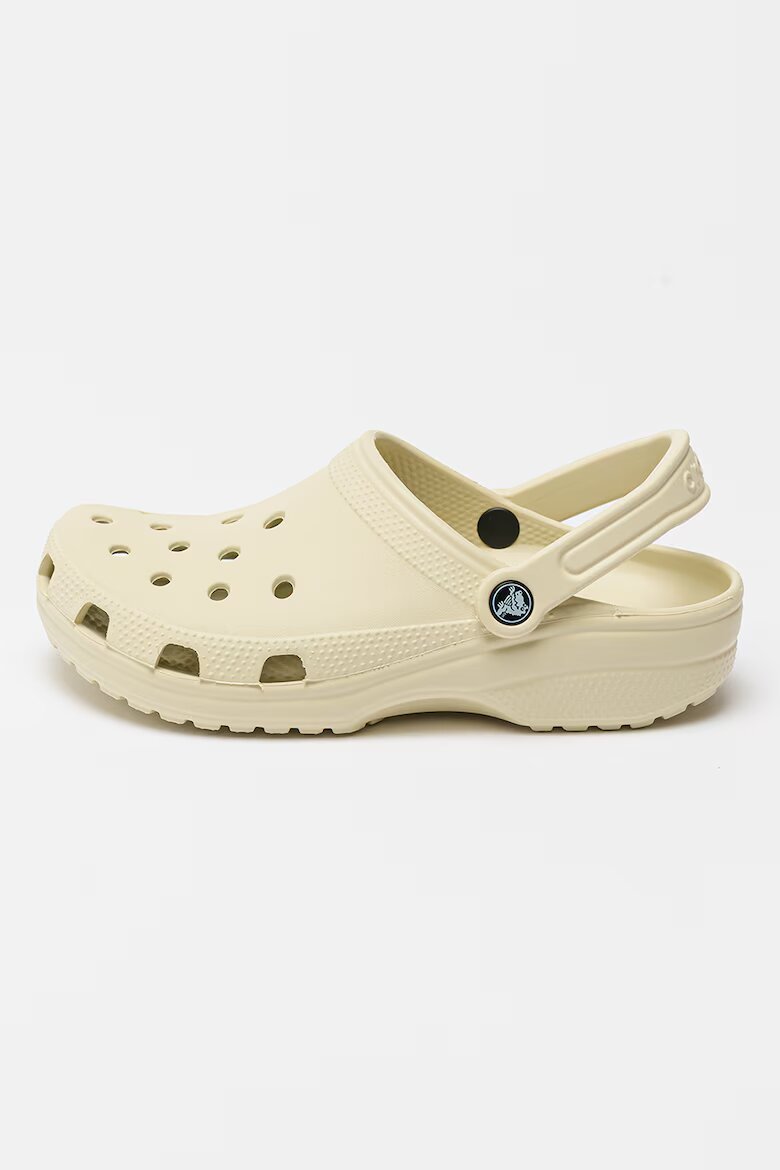 Crocs Унисекс крокс Classic с широк дизайн и отворена пета Бледозелен