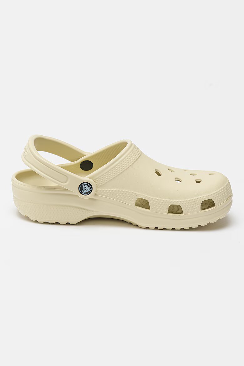 Crocs Унисекс крокс Classic с широк дизайн и отворена пета Бледозелен