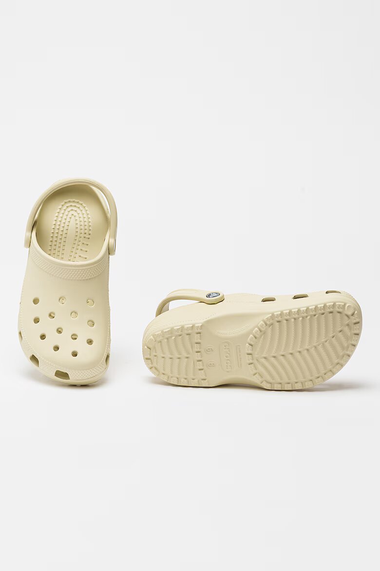 Crocs Унисекс крокс Classic с широк дизайн и отворена пета Бледозелен