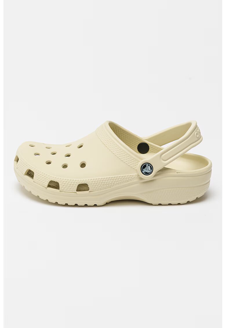 Crocs Унисекс крокс Classic с широк дизайн и отворена пета - Бледозелен