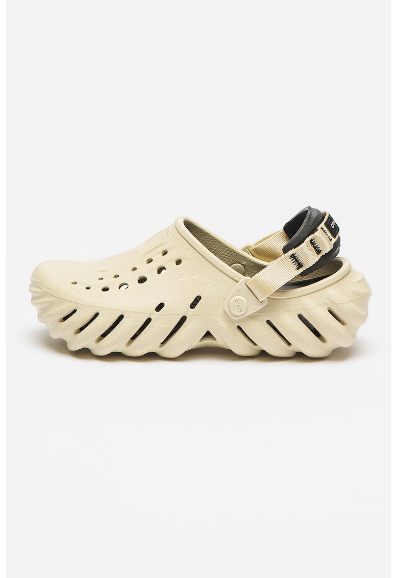 Crocs Унисекс крокс Echo с отворена пета и масивен дизайн