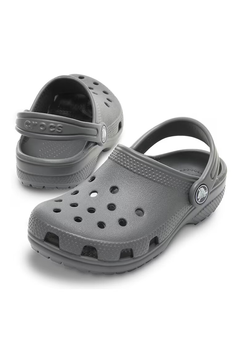 Crocs Унисекс крокс с отворена пета Избеляло черно