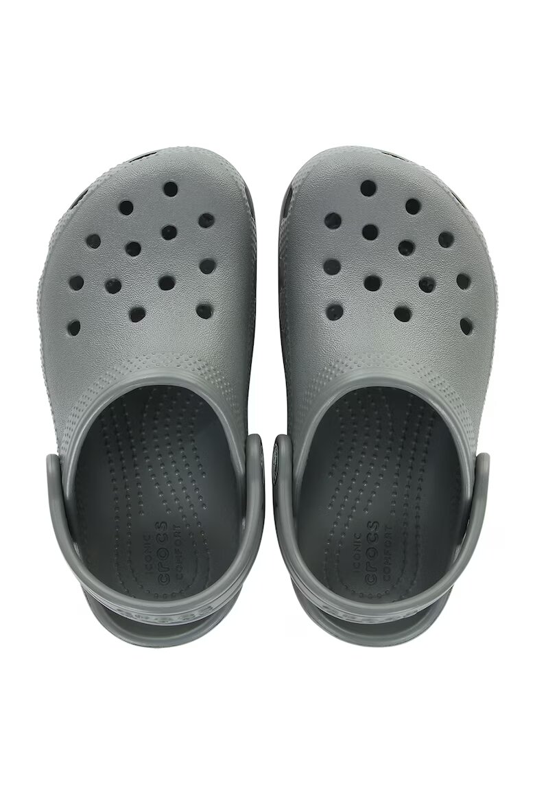 Crocs Унисекс крокс с отворена пета Избеляло черно