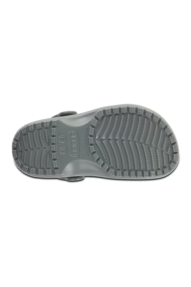 Crocs Унисекс крокс с отворена пета Избеляло черно