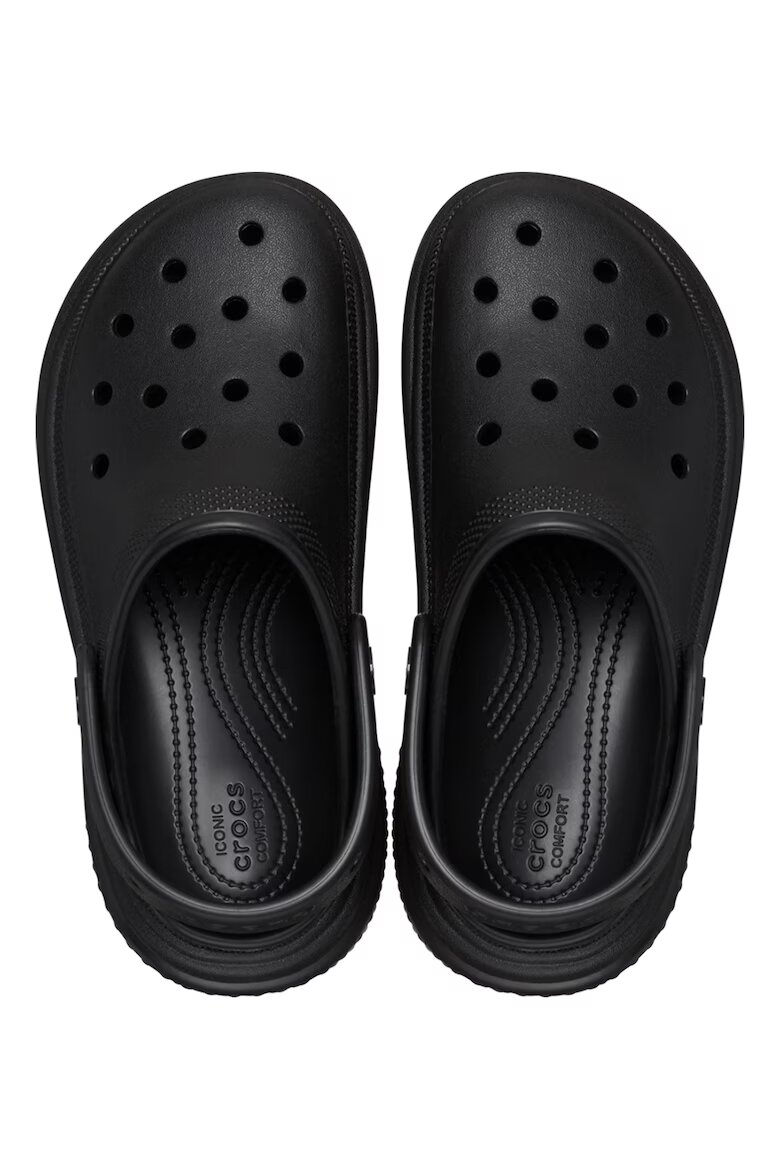 Crocs Унисекс полускосен крокс Stomp Черен