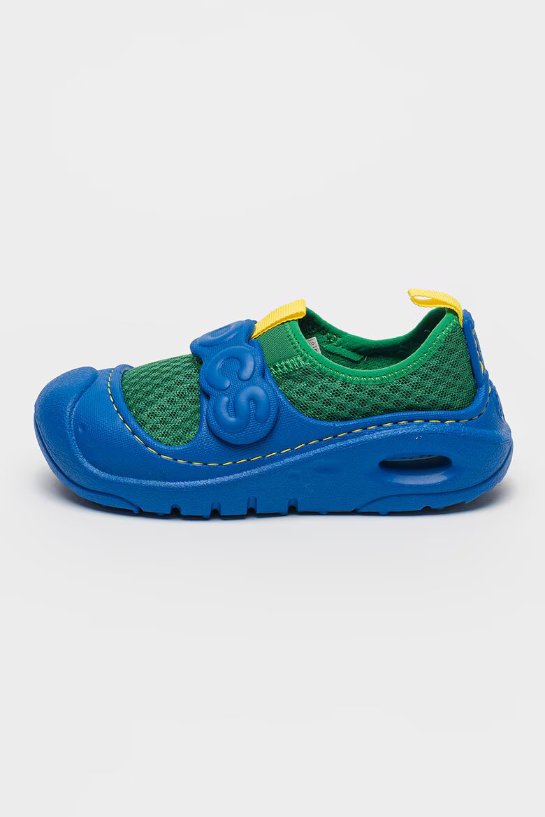 Crocs Водни обувки Swiftwater Splash с велкро Жълт/Бледозелен/Кралско Синьо
