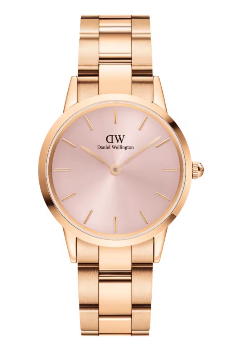 Daniel Wellington Часовник за жени - DW00100369 - розово злато - кварцов механизъм - неръждаема стомана