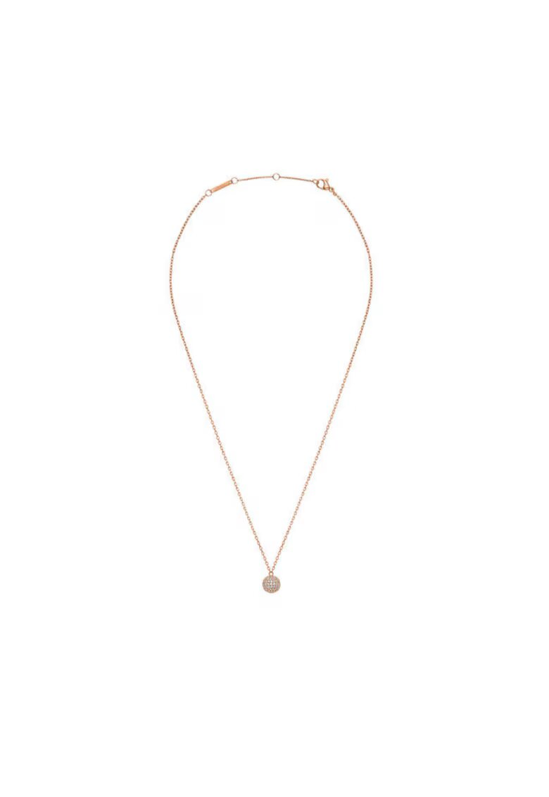 Daniel Wellington Дамско колие - розово злато - Pave - 30x45см