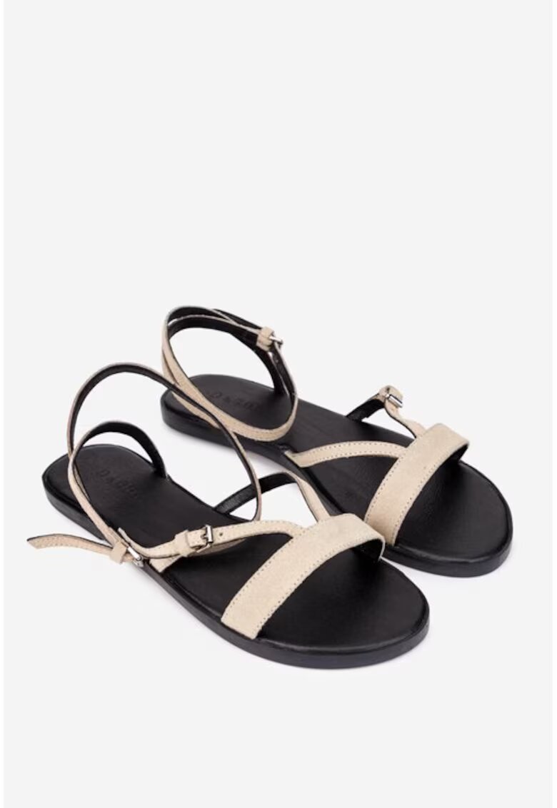Dasha Suede Sandals - Бежов
