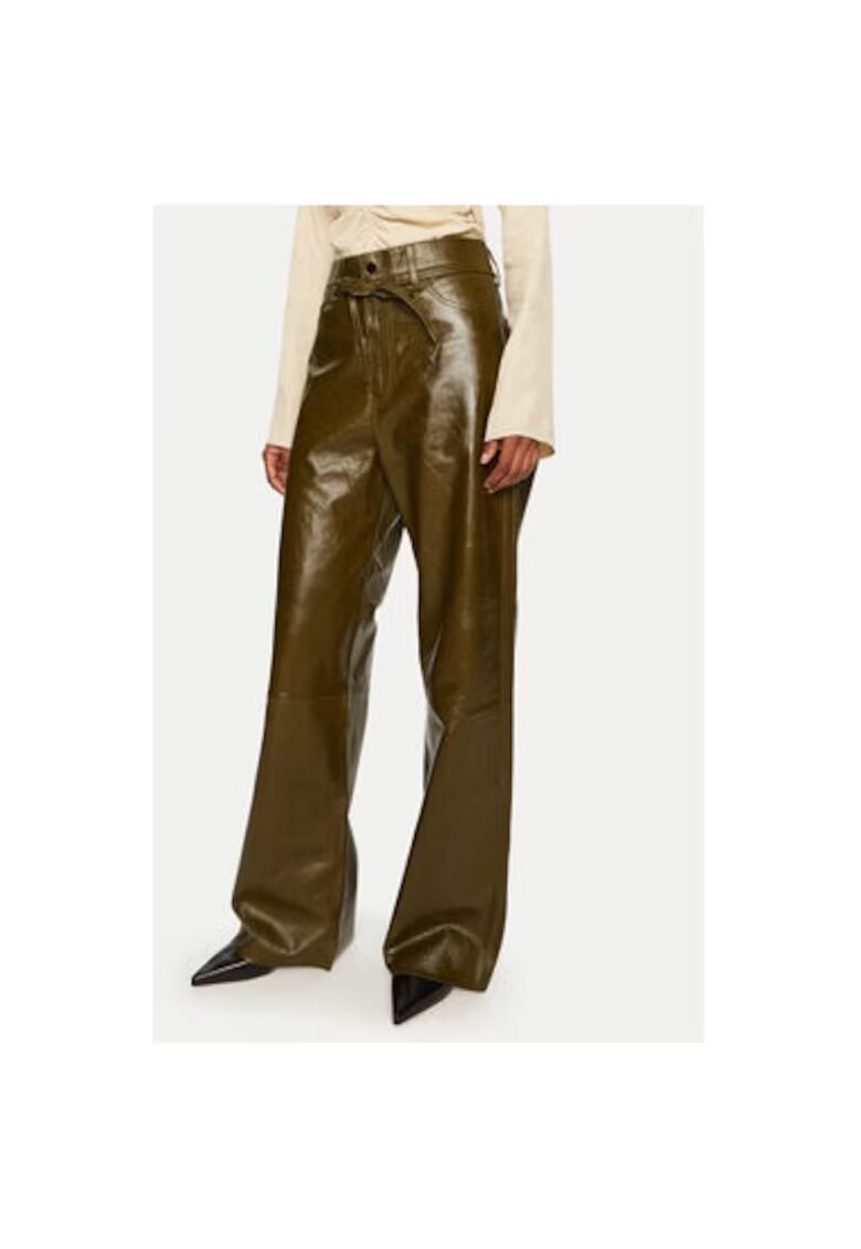 Day Birger Дамски панталон - 304750083 - Естествена кожа -