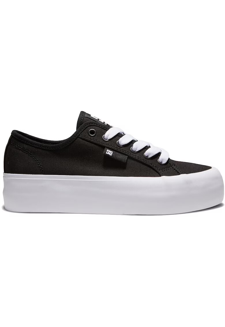 DC Маратонки Shoes с платформа Manual Platform - Черен