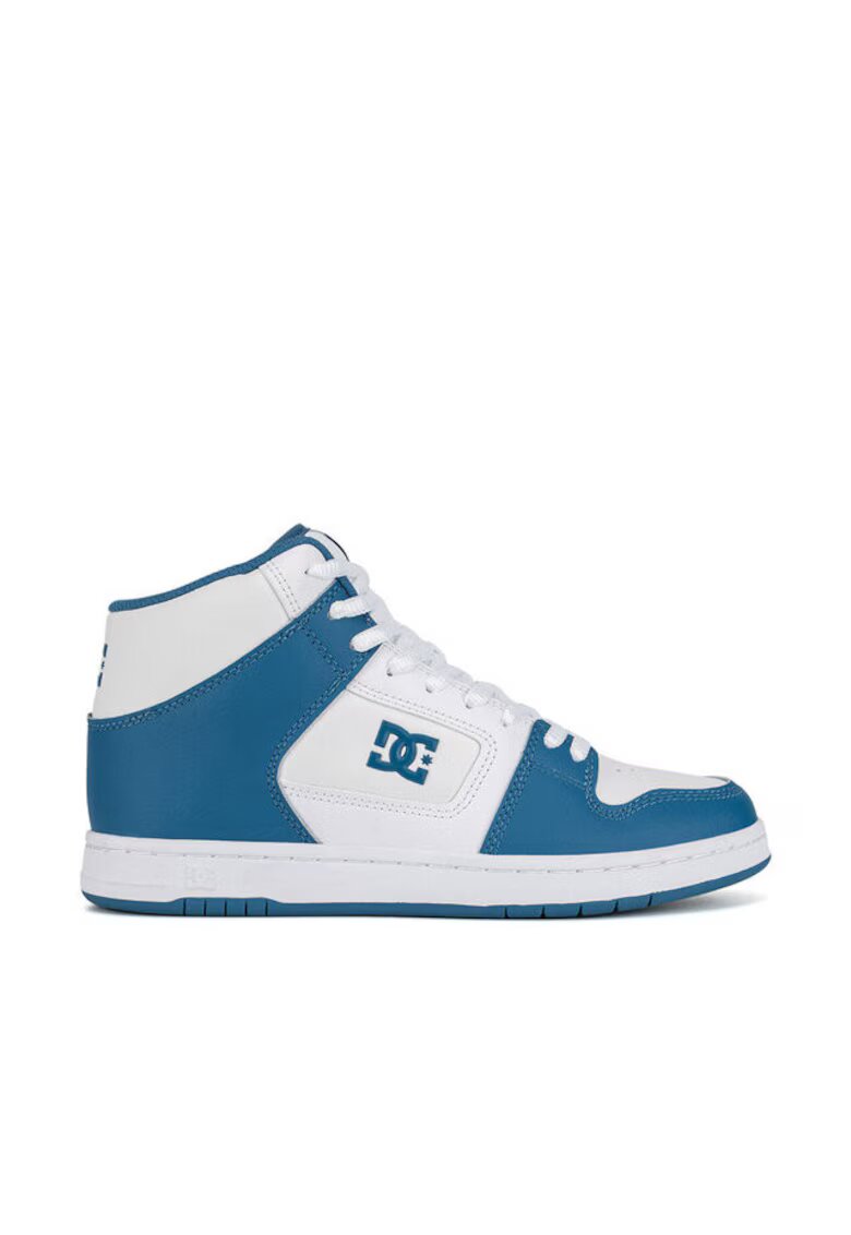 DC Shoes Дамски кецове 4 HI ADJS100 - естествена кожа - бял/син