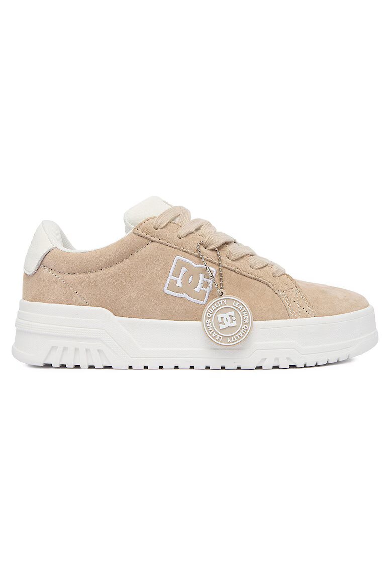 DC Shoes Дамски кецове - CEO-WP40-24302 - бежови - естествена кожа