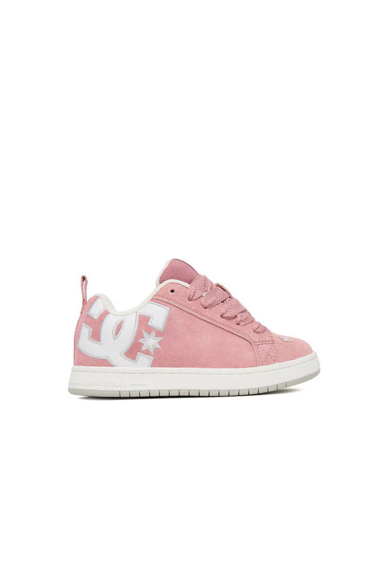 DC Shoes Детски маратонки розови - естествена кожа - модел CEO-V5-10116K
