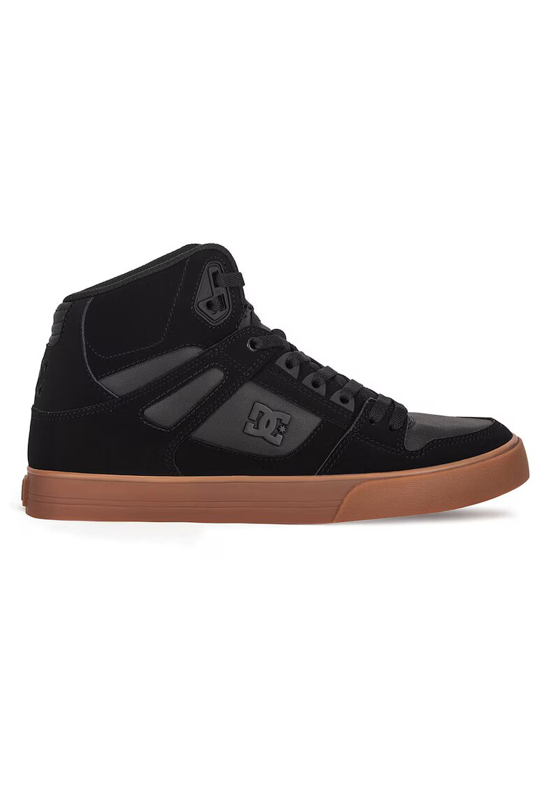 DC Shoes Маратонки PURE HIGH-TOP WC ADY - естествена кожа