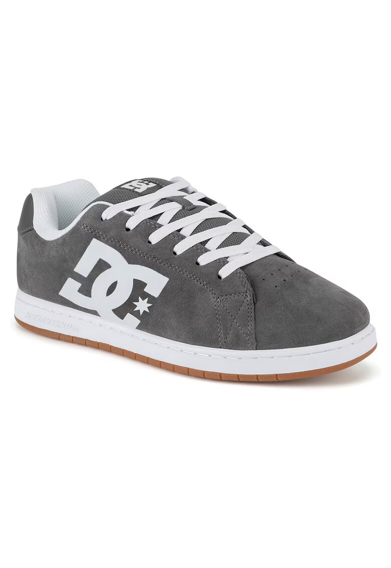 DC Shoes Мъжки кецове GAVELER - естествена кожа - сиви