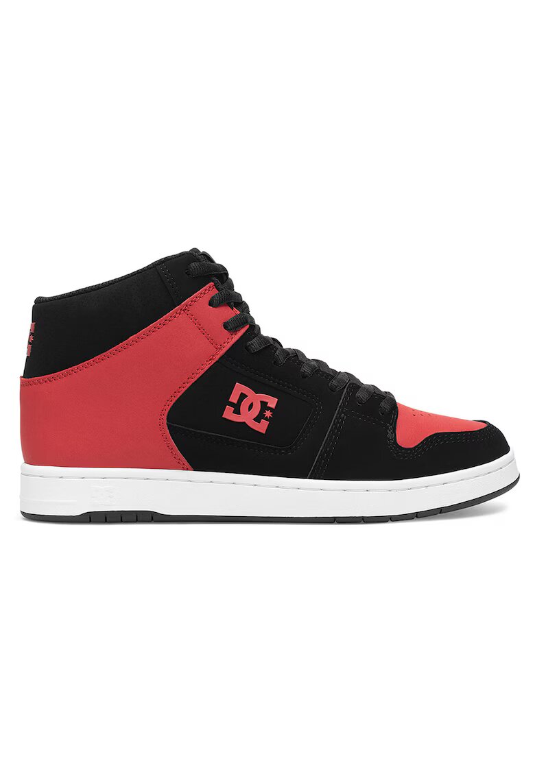 DC Shoes мъжки MANTECA 4 HI - черен/червен - естествена кожа - Червен/Черен