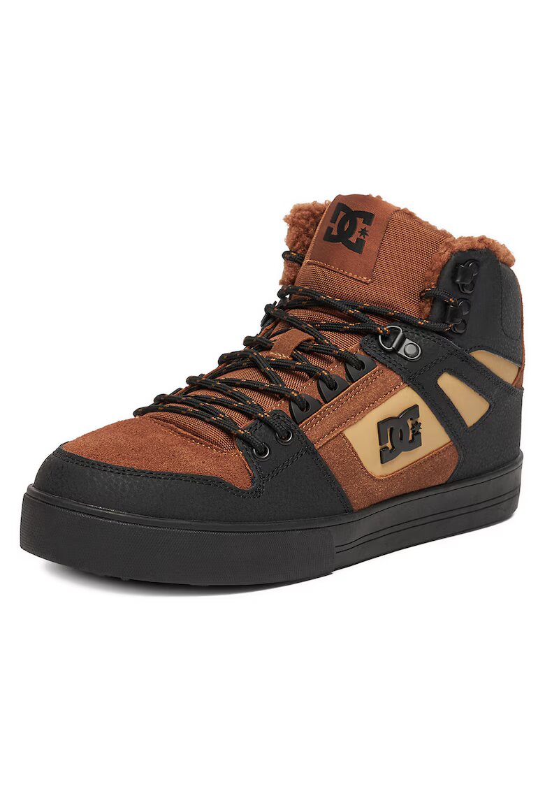 DC Shoes Мъжки спортни обувки - CEO-V5-10118 - естествена кожа - кафяви