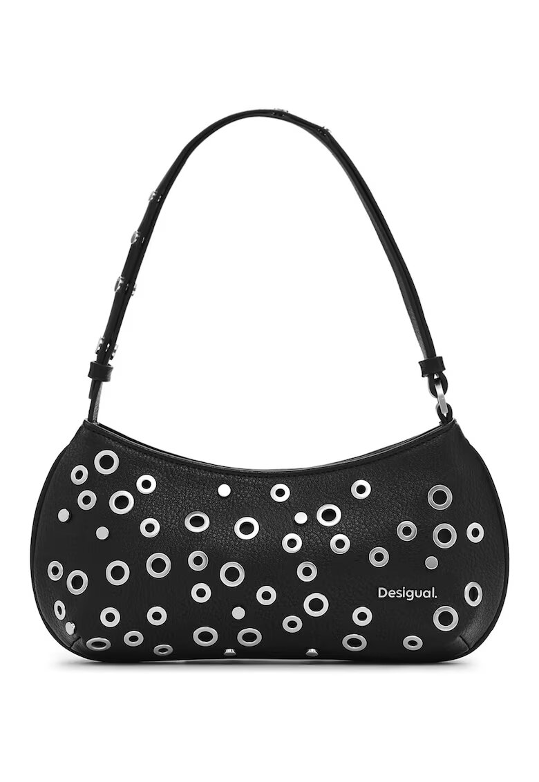 DESIGUAL Дамска чанта 25SAXP70 - Екокожа - Черна