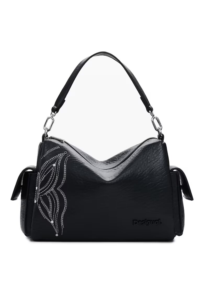 DESIGUAL Дамска чанта 25SAXPA5 - Екокожа - Черна