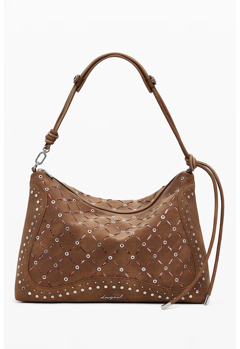 DESIGUAL Дамска чанта тип „камила“ 25WAXPB5 - - 27x40x12.6