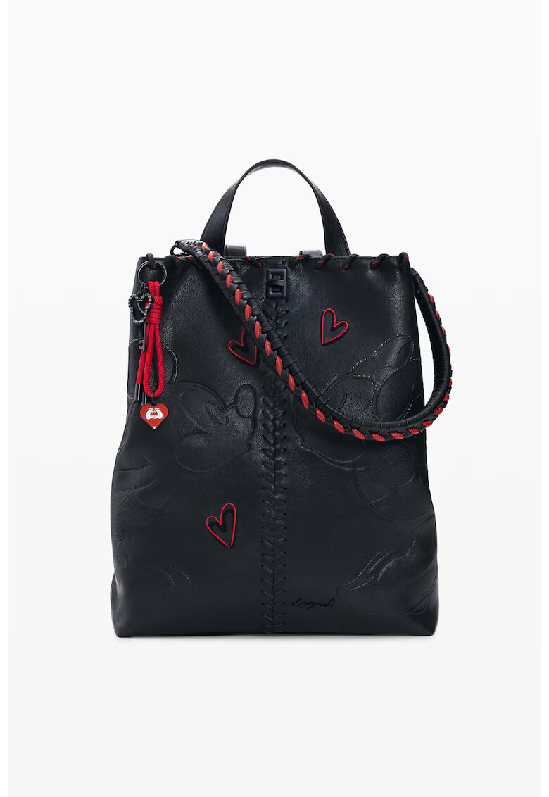 DESIGUAL Дамска черна раница Mickey 26SAKP43 - Универсален
