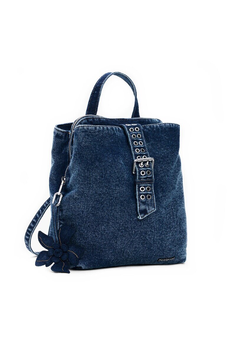 DESIGUAL Дамска раница серия Curio Denim Sumy Mini Синя