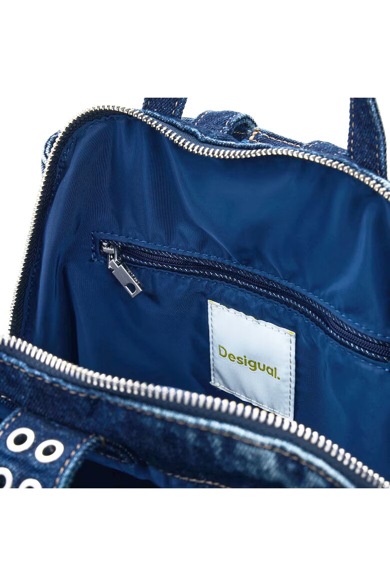 DESIGUAL Дамска раница серия Curio Denim Sumy Mini Синя