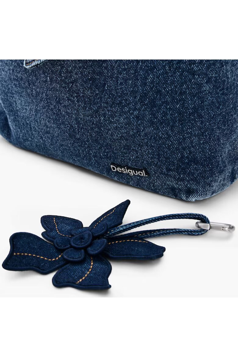DESIGUAL Дамска раница серия Curio Denim Sumy Mini Синя