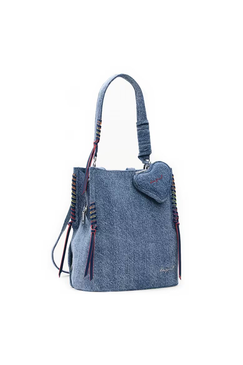 DESIGUAL Дамска раница серия Torio Denim Sumy Mini Soft Синя