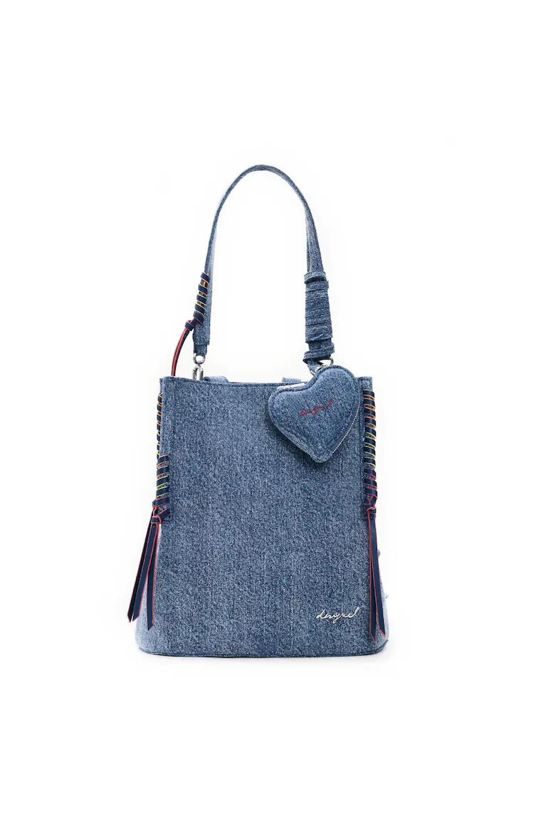 DESIGUAL Дамска раница серия Torio Denim Sumy Mini Soft Синя