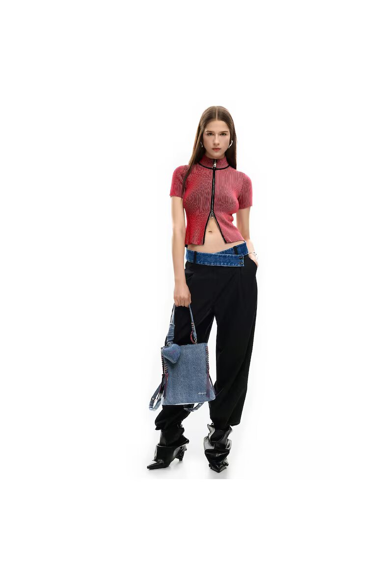DESIGUAL Дамска раница серия Torio Denim Sumy Mini Soft Синя